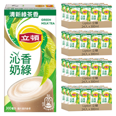 Lipton 立頓 沁香奶綠, 300ml, 96入