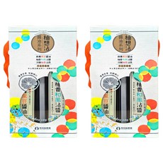 麻豆區農會 柚想沾醬油系列禮盒 Set 2瓶, 麻農黑豆醬油 柚香和風沾醬, 濃濃豆香 甘醇順口, 黑豆釀造180天 不含防腐劑, 本土黑豆釀造原汁, 460ml, 2盒