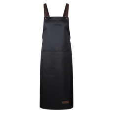 minono 米諾諾 日式H型防水圍裙加長版, 黑色, 1件