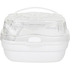 Carno 卡諾 簡約倉鼠外出籠, 1個, 白色