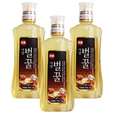 高麗飼養蜂蜜, 1kg, 3個