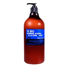 KIROCOS NATURAL SOO 男士保溼全效修護精華液 1KG，含玻尿酸, 1瓶