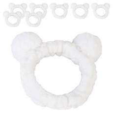 더자카 포인트팬더 헤어밴드, 화이트, 8개