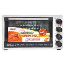 HERAN 禾聯 30L 旋風烤箱 8.2kg 522 x 322 x 360mm 原廠保固, HEO-30GL010, 1個