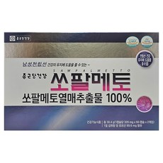 종근당건강 쏘팔메토, 60정, 2개