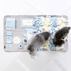 DING DONG PET 寵物犬嗅聞墊 大尺寸, 灰色