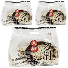 大甲佳旭 刀削麵, 不油炸, 不添加防腐劑, 600g, 3包