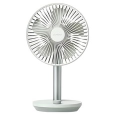 Lumena STAND4 USB 桌上型擺頭隨行風扇,無線使用長達20小時, 單一商品, 淺綠色