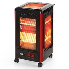 inoq 五向電暖爐 電暖器, 混合色, RU-506HM