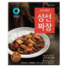 청정원 매콤한 삼선짜장, 180g, 1개