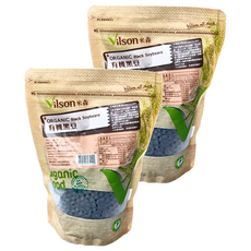 Vilson 米森有機 有機黑豆, 慈心有機驗證商品 無添加防腐劑、人工香料及色素, 450g, 2包