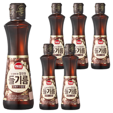 해표 참진한 들기름, 320ml, 6개