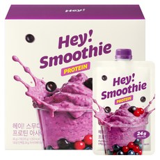 푸드올로지 헤이! 스무디 프로틴 아사이볼 저당 고단백 쉐이크, 7개 7개