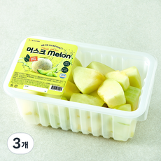 가족 머스크 멜론, 3개, 850g