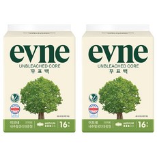 evne Core護翼型衛生棉, 2組, 16入, 中型