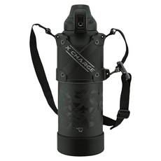 ZOJIRUSHI 象印 運動防碰撞保溫瓶, 黑色, 1L, 1個