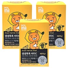 Myni Fresh Tok Tok VitaC 維他命C, 108顆, 1600mg, 3盒