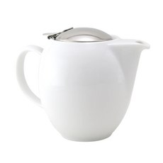 ZERO JAPAN 品味生活陶瓷不鏽鋼蓋壺 580cc 日本製 - 白色, 1個