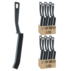 小麥購物 浴室縫隙刷, 灰色, 12個