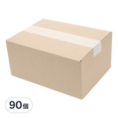 comet 紙箱, 淡棕色, 90個