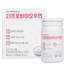 GMPHARM The Probiotics女性益生菌膠囊, 60顆, 1罐