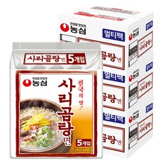 농심 사리곰탕면 110g, 120개