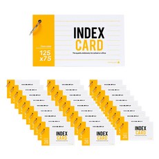 morning glory 有線資訊卡便條紙, 30個, 混色, 1入