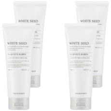 THE FACE SHOP 菲詩小舖 White Seed去角質泡沫潔面乳, 150ml, 4條