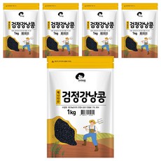 엉클탁 검정강낭콩, 1kg, 5개