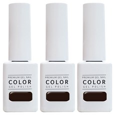 더젤 프리미엄 젤네일, 088호 딥초코, 10g, 3개