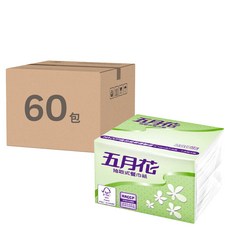 五月花 抽取式餐巾紙, 200張, 60包