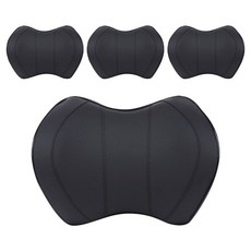 NAMED COMPANY 車用療癒護理頸枕, 黑色, 4個