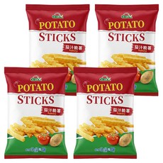 統一生機 茄汁脆薯, 50g, 4包