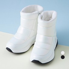 Lolly Tree 兒童基本款內刷毛拉鍊防寒棉靴