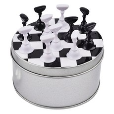 美甲西洋棋磁鐵甲片座套組 MC_01_05, 1套, 單一色