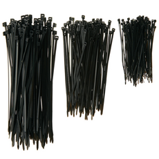 comet Home高強度PA66束帶 大 200條+中 200條+小 200條, 1組, 黑色