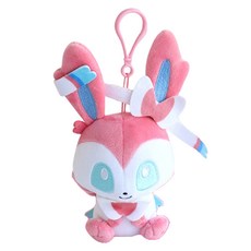 PoKeMoN 寶可夢 Cutie Pop 包包掛飾玩偶 仙子伊布, 1個, 混色, 12cm