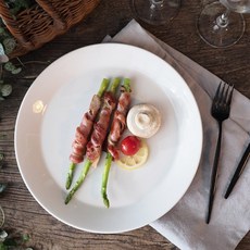 BOWLBOWL Urban Daily L號主餐盤, 亞麻白, 1個