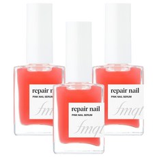 THE FACE SHOP 菲詩小舖 fmgt Repair Nail護甲精華液, 05 粉紅指甲營養素, 10ml, 3個