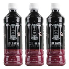 코나로드 콜드브루 원액 에티오피아 예가체프 더치커피, 500ml, 1개입, 3개