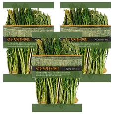 청솔 양구 펀치볼 시래기, 300g, 3개