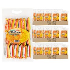 Oishi 上好佳 鮮蝦條 原味, 90g, 36袋