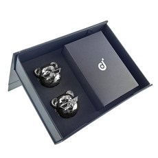 Doa 香氛熊車用芳香劑 2入組 深色鍍鉻, 1套, 潔淨棉