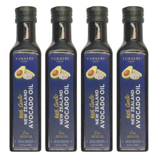Turner's Harvest 紐西蘭初榨冷壓酪梨油 香蒜風味, 250ml, 4瓶