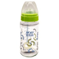 Evorie 高硼矽寬口徑玻璃奶瓶 - 260mL, AA-502, 1個