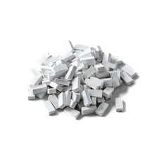 Real Brick DIY 迷你陶瓷磚 100入, 白色, 1個