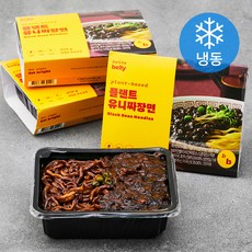 브라잇벨리 플랜트 유니짜장 (냉동), 302g, 4입