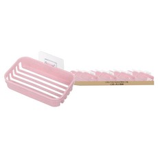 免釘皂盒掛架 約9x13.5x3cm±5%, 多色 款式隨機, 12個