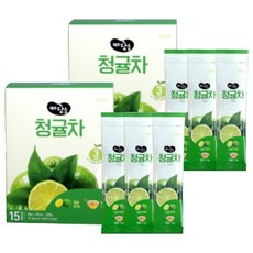 JEJU DAMUM 檸檬茶飲隨身包, 25g, 15包, 2盒