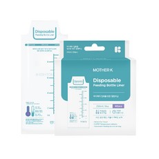 Mother-K 拋棄式奶瓶袋 Set 感溫設計 250ml, 60個, 1盒